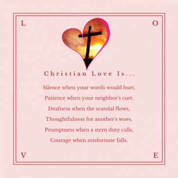 Christian Love Is…