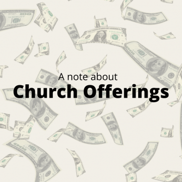 Church Offerings