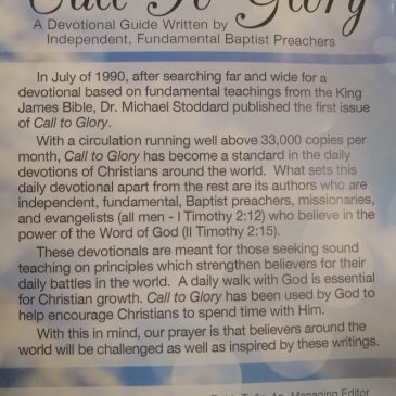 Call to Glory