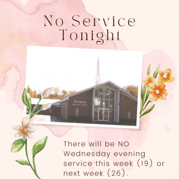 No Service Tonight