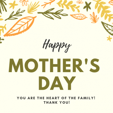 Mother’s Day – May 12